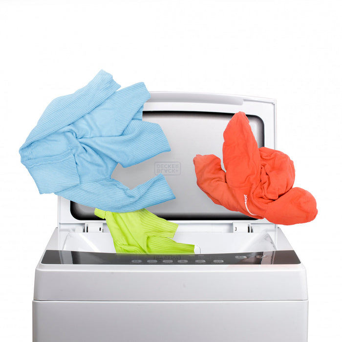 BCDPW Series BLACK+DECKER 2.0 Cu. Ft. Portable Washer, 15.4 lb. Capacity, BPWM20W