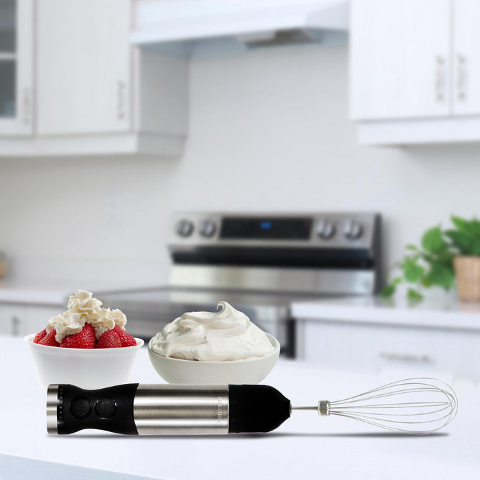 Kenmore Imersion Blender with Chopper, Whisk & Beaker - KKIBC5SS
