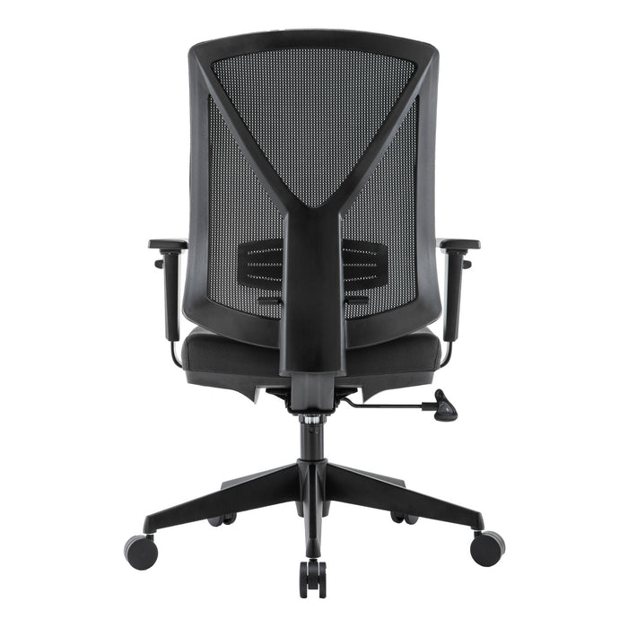 TygerClaw Mid Back Breathable Mesh Office Chair with Lumbar Support