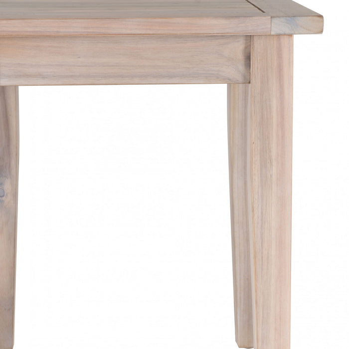 Teagon Outdoor Side Patio Occasional Table - Natural