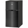 HOMCOM 3.2 Cu Ft Mini Fridge with Freezer Adjustable Shelf Reversible Doors