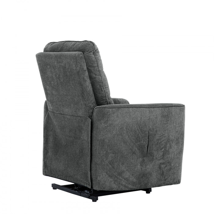 Sawyer 30 in. Upholstered Power Lift Recliner Chair - Grey