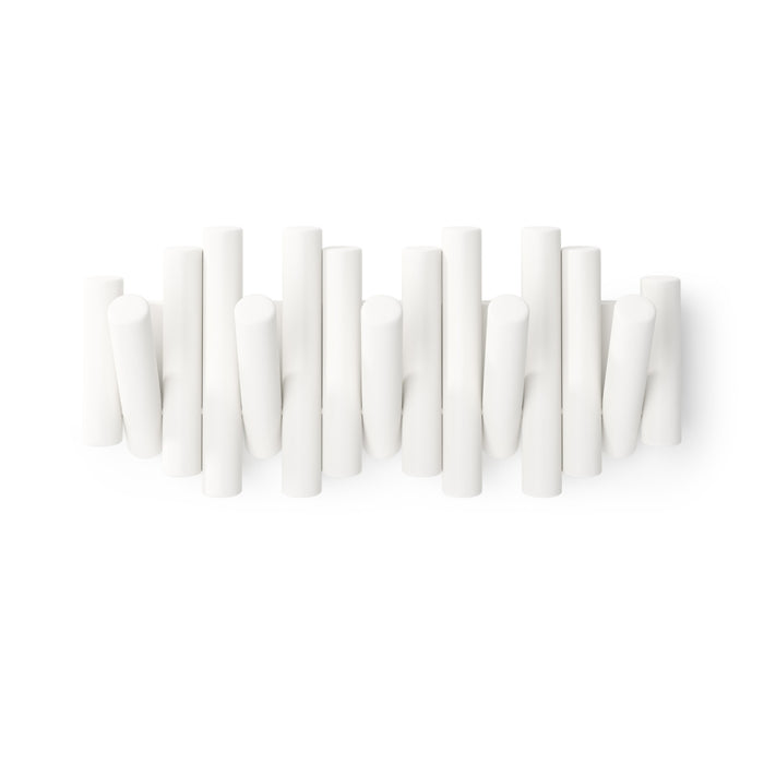 Umbra Picket Rail Wall Hooks - White