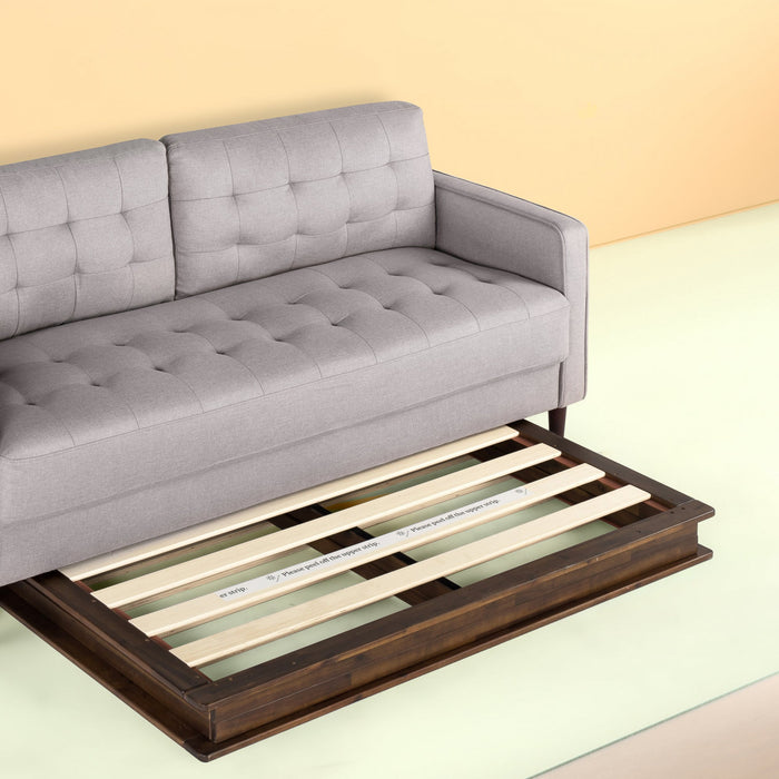 Bobbie Folding Wood Platform Bed - Full Size
