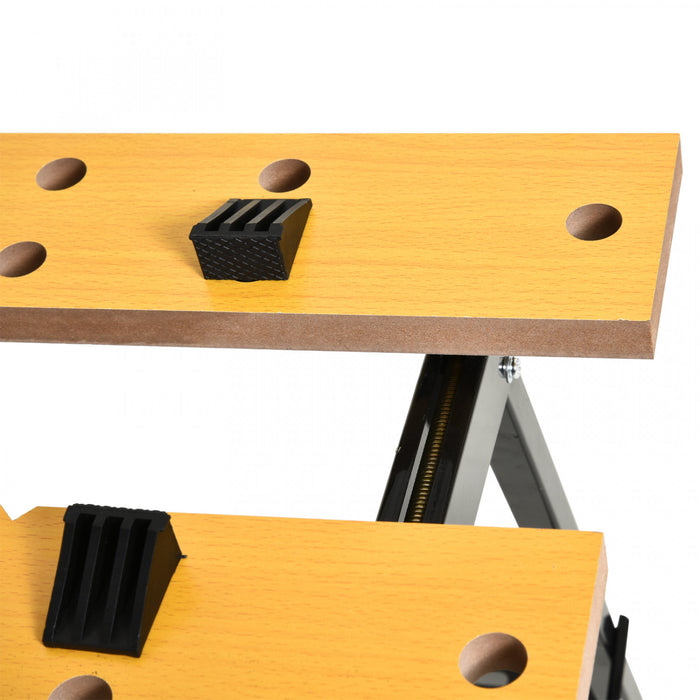 Durhand 220 Lbs Capacity Foldable Work Bench Sawhorse