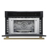 Forno Oliena Espresso Black 30-Inch Built-In Microwave, 1.6 cu.ft - FMWDR3093-30BLK | Four a micro-ondes encastrable a convection noir Oliena 30 pouces, 1,6 pi³ - FMWDR3093-30BLK