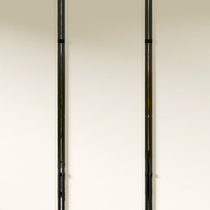 Outsunny 6 Panel Folding Privacy Screen, Uv30+ Room Divider, Beige
