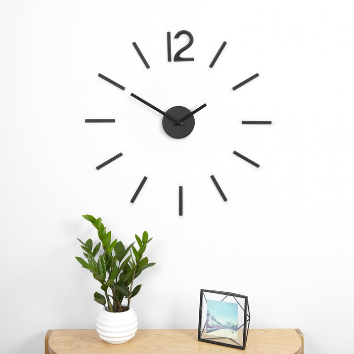 Umbra Modern Blink Wall Clock - Black