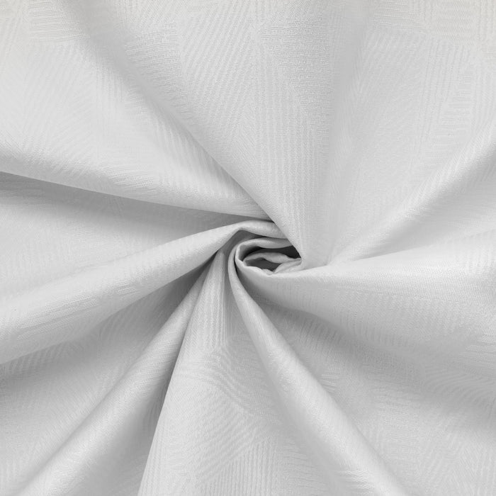 Thermaplus Ethan White Blackout Grommet Curtain Panel - 52 x 84