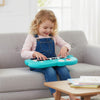 Costway 25-Key Kids Piano Keyboard Elephant Shape Toy Digital Piano with Built-in Music & Light Blue