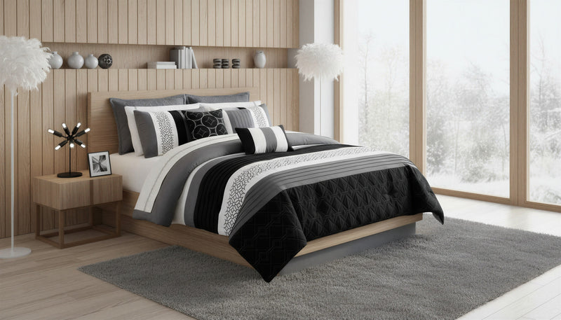 Maddox 7-Piece Queen Comforter Set