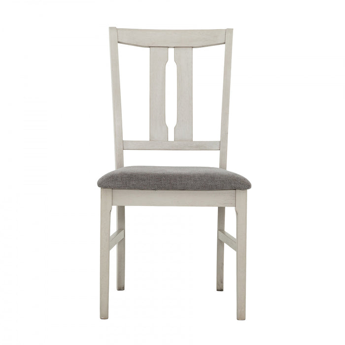 Halston 5-Piece Dual Leaf Extendable Wood Dining Set with Chairs, Dark Grey (Seats 4-8)