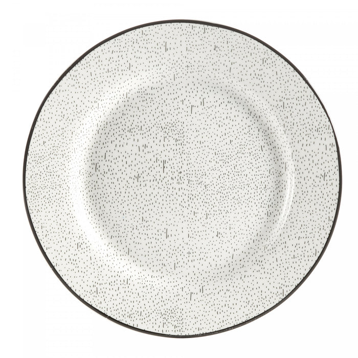H2K Sketch 12-Piece Porcelain Dinnerware Set