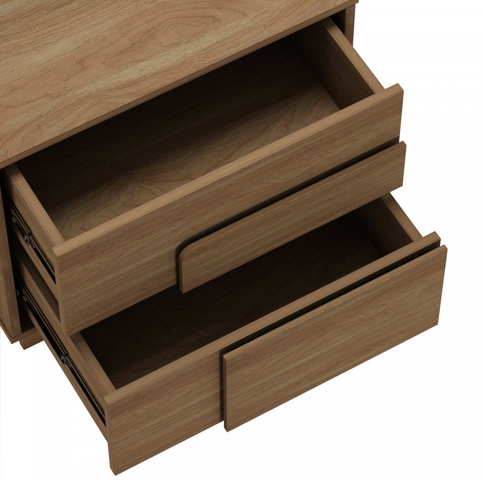 Horizon Modern 22\" Nightstand in Maple (2-Drawer)