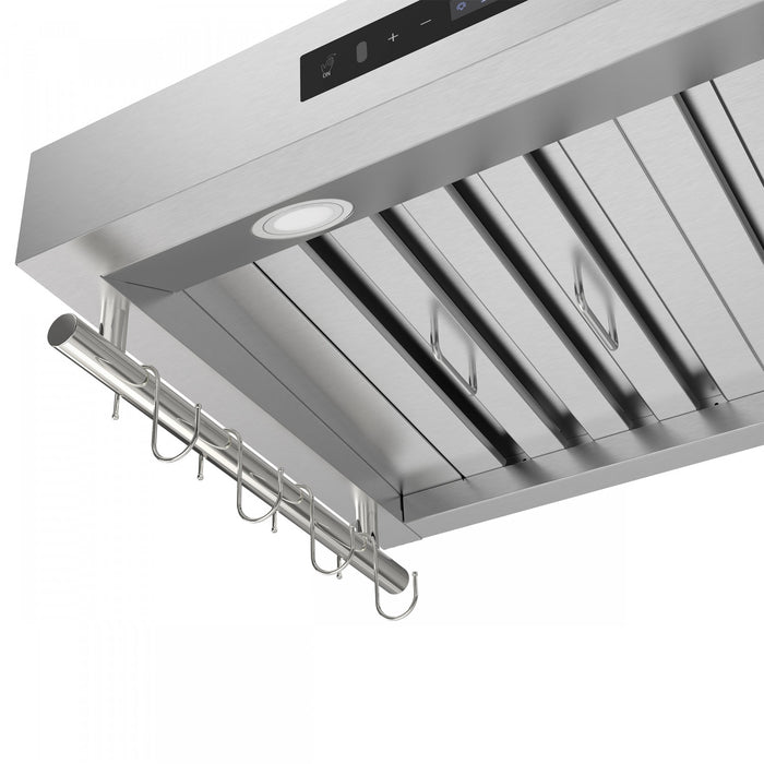Forno Venezia 30 Inch Wall-Mounted Range Hood, Stainless steel-FRHWM5503-30