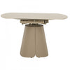 Solene 32-52 in. Round Extendable Dining Table (Seats 4) | Table de salle a manger ronde extensible Solene de 32 a 52 po (4 places)
