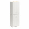Ameriwood Home 72\" 4-Door Storage Cabinet - White