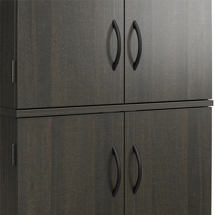 Ameriwood Home 72\" 4-Door Storage Cabinet - Espresso