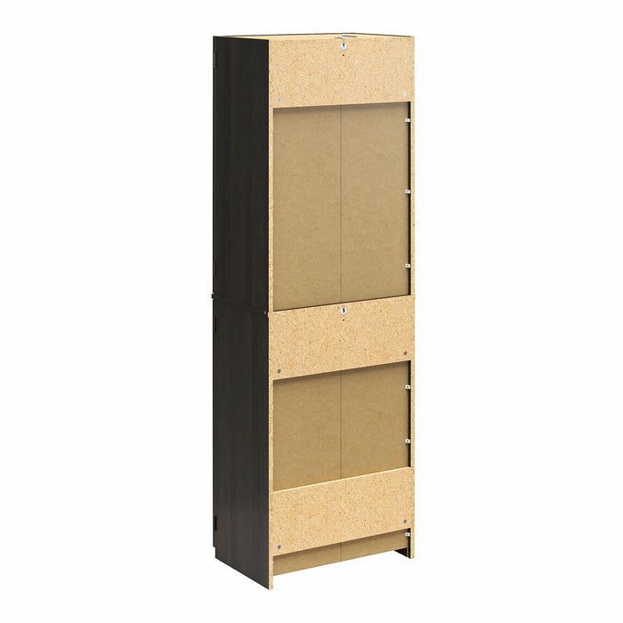 Ameriwood Home 72\" 4-Door Storage Cabinet - Espresso