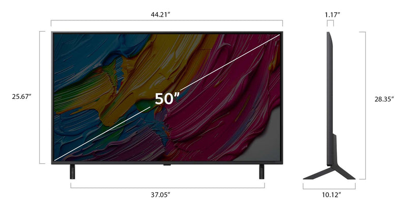 LG 50\" QNED AI QNED80 4K Smart TV (50QNED80AUA.ACC)