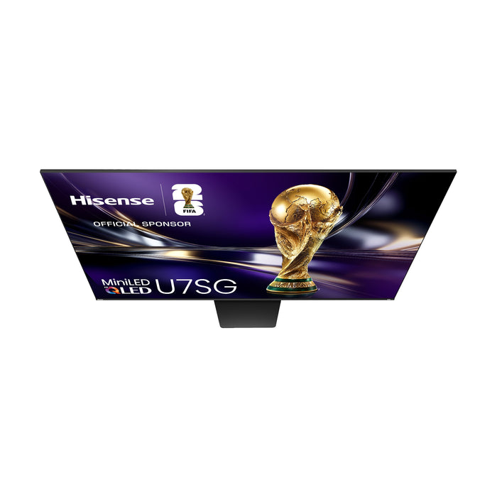 Hisense 55\" U7SG Mini-LED QLED 4K UHD AI Anti-Glare TV (55U7SG) - 2026 Model