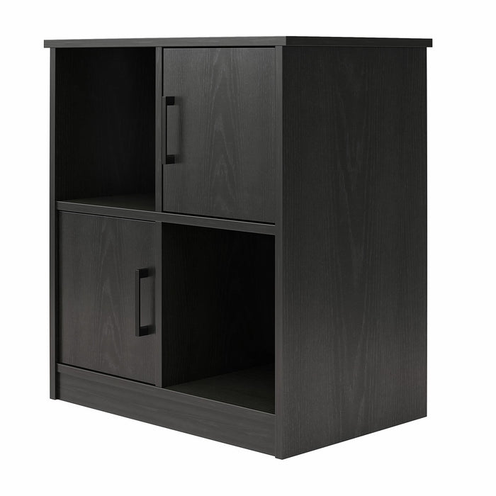 Ameriwood Home Dory 10/20 Gallon Aquarium Terrarium Tank Stand - Black Oak