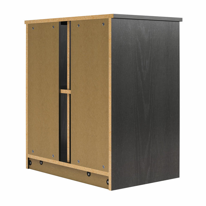 Ameriwood Home Dory 10/20 Gallon Aquarium Terrarium Tank Stand - Black Oak
