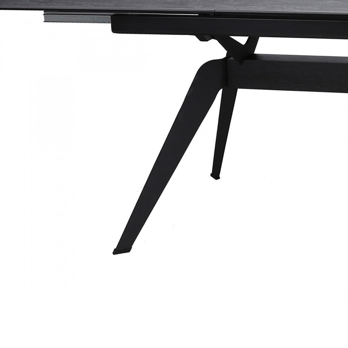 Larkin 63-86 in. Extendable Ceramic Dining Table (Seats 6-8)