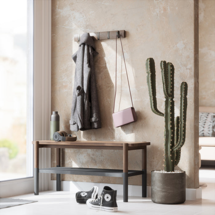 Umbra Flip Wall-Mounted Hooks - Pewter