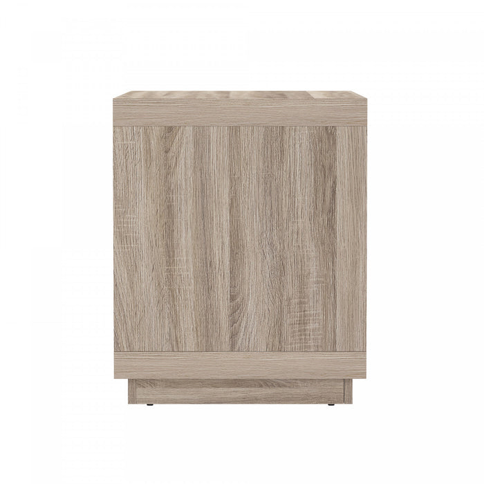 Navis Contemporary 26\" Nightstand in Natural Oak (1-Drawer)