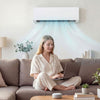 HOMCOM 12000 BTU Mini Split Air Conditioner, 22 SEER2 Wifi Enabled AC Unit