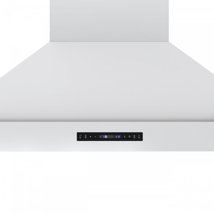 Forno Venezia 48 Inch Wall-Mounted Range Hood, White-FRHWM5503-48WHT