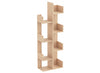 57\" Wall Shelf With 8 Open Shelves