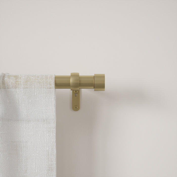 Umbra Cappa Gold Expandable 1\" Curtain Rod - 120\"-180\" 