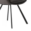 Larkin Grey Upholstered Accent Dining Chair | Chaise d'appoint de salle a manger Larkin rembourree grise