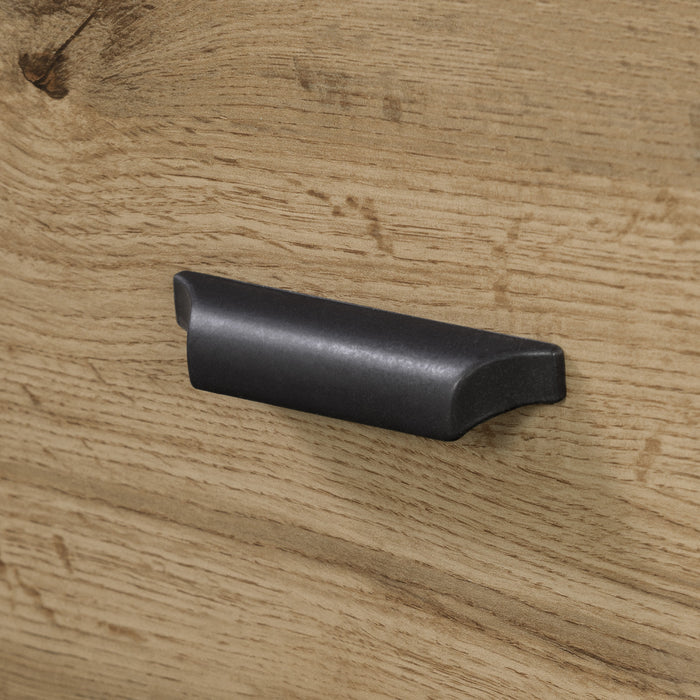 Versa Computer Office Desk With Hutch - Nordik Oak 