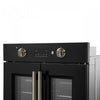 Forno Asti 30" French Door Electric Wall Oven, Black, 3.68 cu. ft. - FBOEL1333-30BLK | Four mural electrique a porte francaise Asti 30 po, noir, 3,68 pi³ - FBOEL1333-30BLK