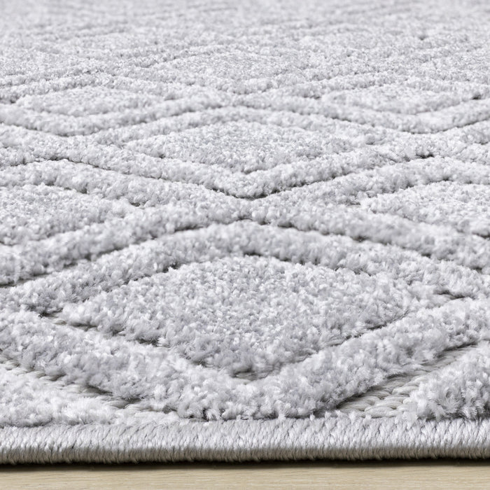 Oslo Modern Textured Area Rug - 6'7\" x 9'6\"