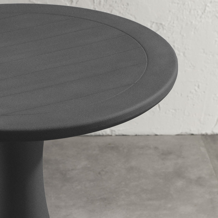 Dalya Patio Bistro Table - Dark Grey