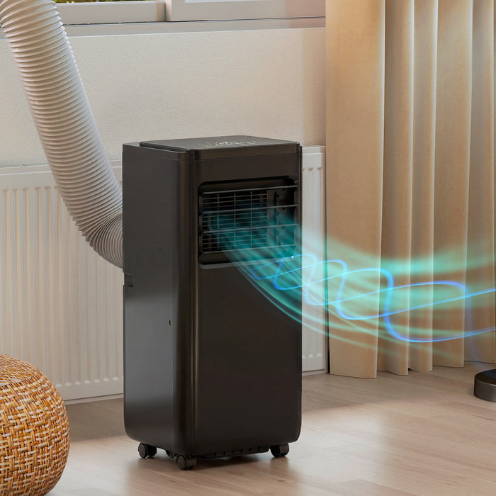 HOMCOM 10000 BTU AC Unit, Portable Air Conditioner with WiFi Control, Black