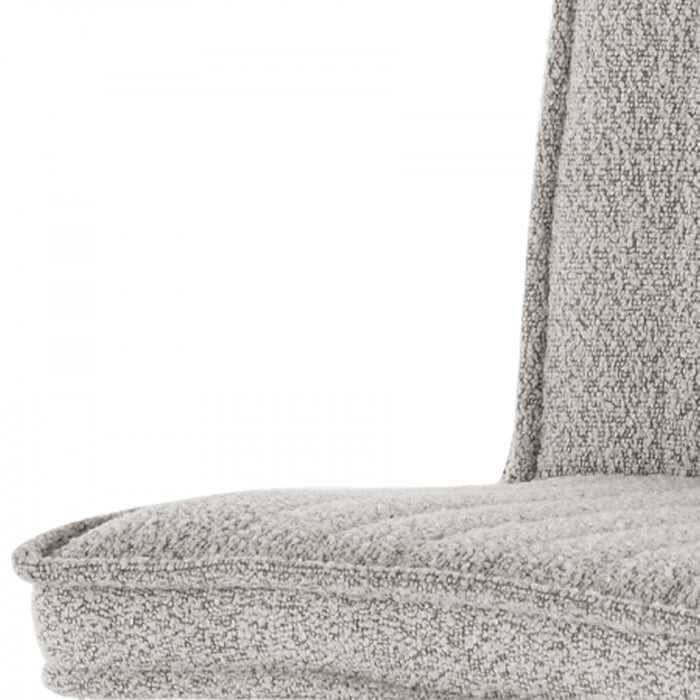 Marielle Taupe Upholstered Bar Stool (Set of 2)