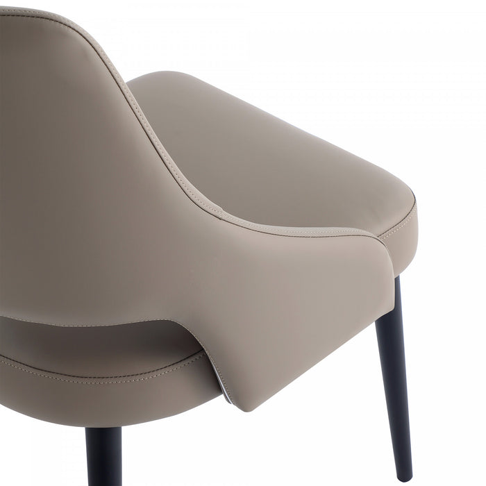 Tremont Modern 8-Piece Dining Chair Set in Taupe