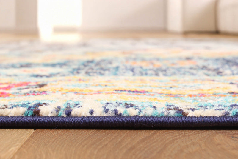 Lotus Navy Rug 8'0\" x 10'0\"