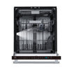 Forno Stella 24 in. Built-in Tall Tub Fingerprint-Resistant Stainless Steel Dishwasher 44 dBA - FDWBI8010-24S | Lave-vaisselle Stella de 24 po, cuve haute, acier inoxydable resistant aux traces, 44 dBA – FDWBI8010-24S
