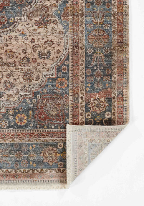 Irina Traditional 2'6\" x Runner Rug in Multi Indoor Area Rug