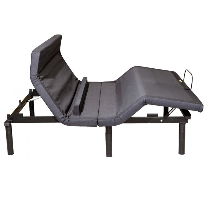 Everly Massage Adjustable Bed Base with USBs and Wireless Remote - King