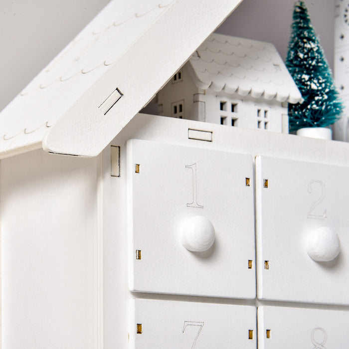 Homcom 15\" Christmas Advent Calendar
