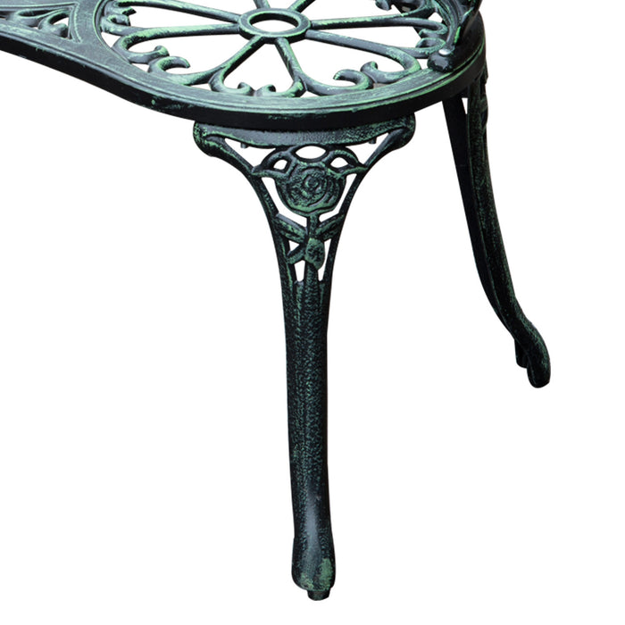 Outsunny 40\" Outdoor Garden Bench, Patio Garden Bench, Green