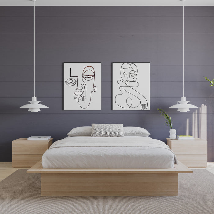 Malibu Bed Frame Queen Bed