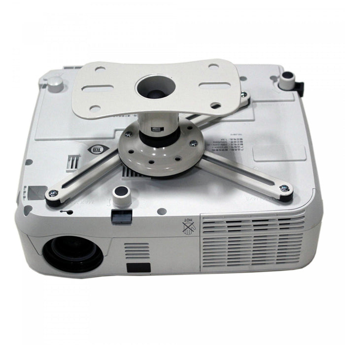 Kanto P101W Universal Projector Ceiling Mount, White Tv Mount